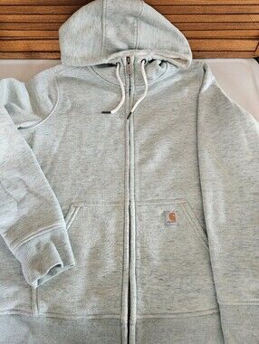 Girls Mint Heathered Carhartt Zip Up Hoodie